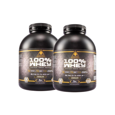 Alpha Genetics 100% Whey 5LB Twin Bundles