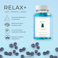 Relax+ Ashwagandha Gummies: Stress Relief & Sleep Support